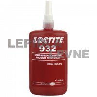 Loctite 932 Zajiova roub NP 250 ml