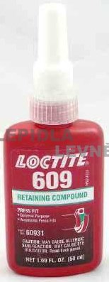 Loctite 609 Upevňovač spojů SP 50 ml - Kliknutím na obrázek zavřete
