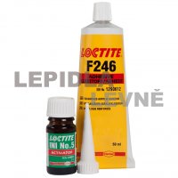 Loctite F246 + Activator No.5 / set 50ml/5 ml