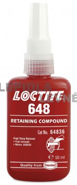 Loctite 648 Upevova spoj VP (CZ) 50 ml