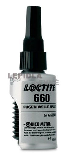 Loctite 660 Upevova Quick Metal (CZ, SK) 50 ml - Kliknutm na obrzek zavete