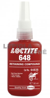 Loctite 648 Upevova spoj VP (CZ) 250 ml