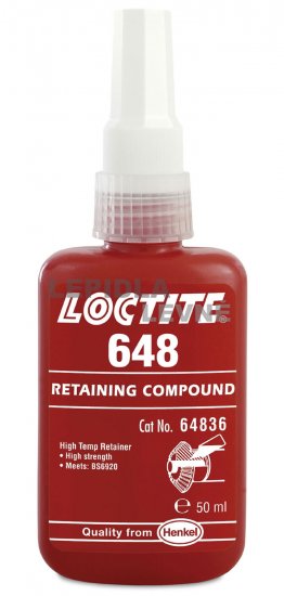Loctite 648/121078 Upevova spoj VP tixotropn 250 ml - Kliknutm na obrzek zavete