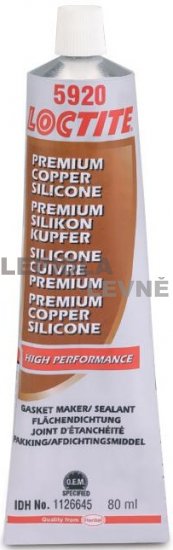 Loctite 5920 Silikonov tsnn mdn Ultra Copper 80 ml - Kliknutm na obrzek zavete