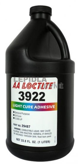 Loctite 3922 UV lepidlo 1 l - Kliknutm na obrzek zavete