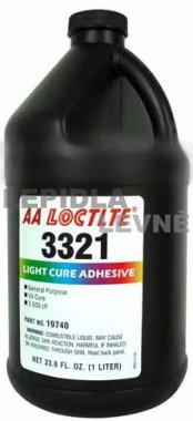 Loctite 3321 UV lepidlo - medicna 1 l