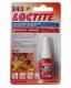 Loctite 243 Zajiova roub SP - blistr 5 ml
