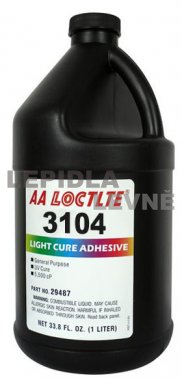 Loctite 3104 UV lepidlo - nzkoenergetick 1000 ml